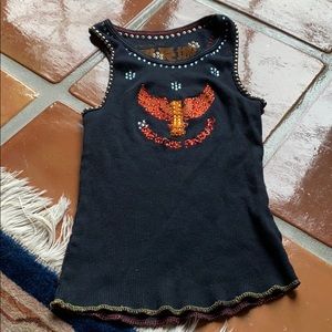 Great China Wall studded tank top small